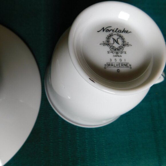 Noritake Malverne 3501 (1983) cup and saucer near mint condition - Picture 9 of 9